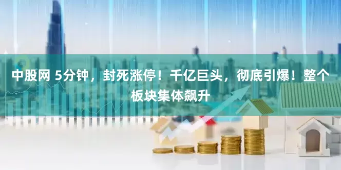 中股网 5分钟，封死涨停！千亿巨头，彻底引爆！整个板块集体飙升